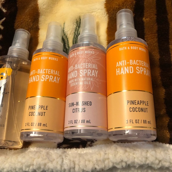 NWT Bath & Body Works 7 Pc Hand Spray 3 OZ Each - Picture 2 of 7